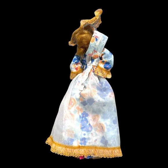 Vintage 1966 Mattel Barbie Doll Spring Bouquet Floral Gown Hat & Pink Shoes READ - Picture 6 of 6